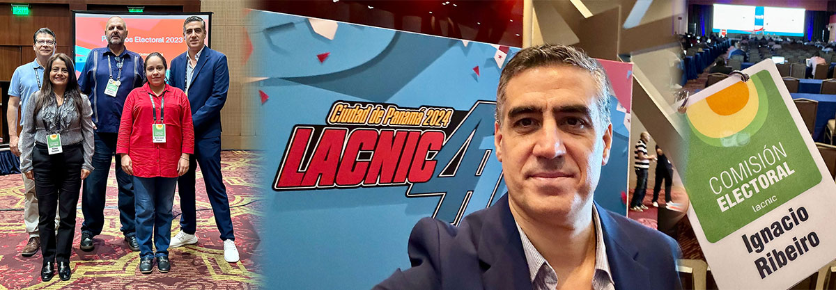 Nacho Ribeiro es parte de LACNIC 